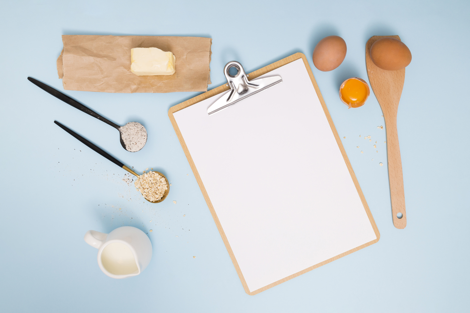 Pricing illustrative kit with documents and labels